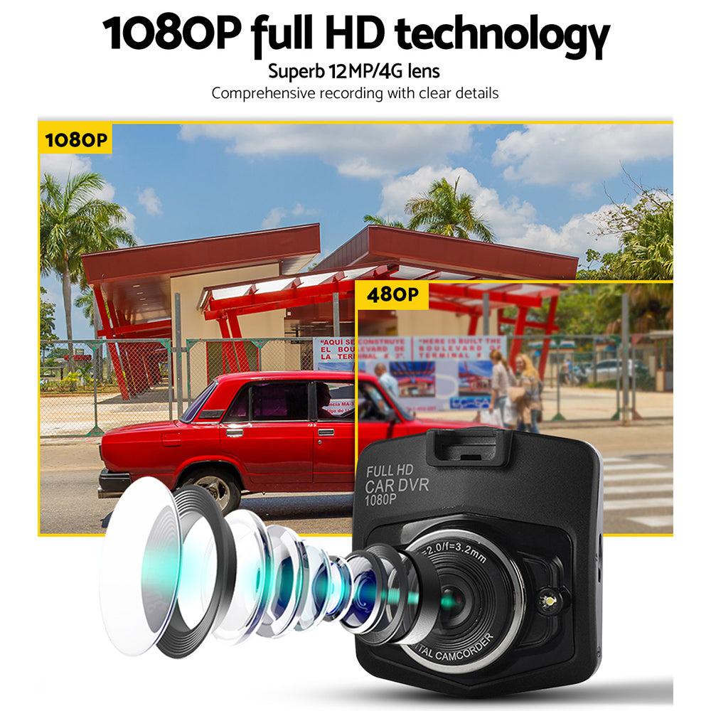 UL-TECH 4.3  Mirror Dash Camera 1080p HD Car Cam Recorder Rear-view Vehicle Camera WDR"