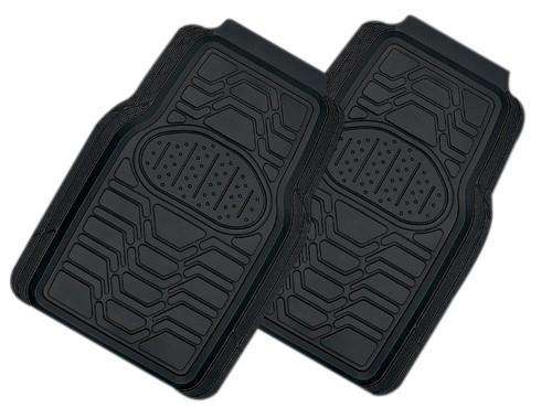 VIPER 2-Piece Car Mat - BLACK [Rubber]